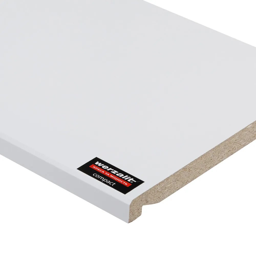 Подоконник Werzalit Compact 400 Снежно-белый — миниатюра 2