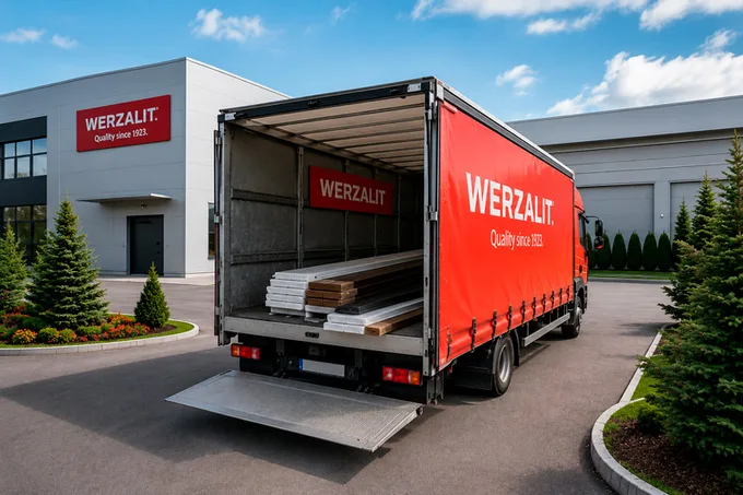 Доставка подоконников Werzalit Compact Новой Почтой по Украине